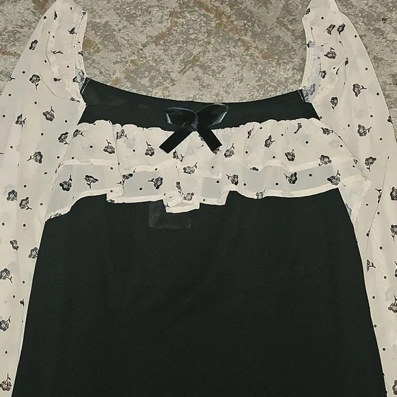 Bloomchic Sweetheart Ruffle Dress XL Size 14 - Picture 6 of 10